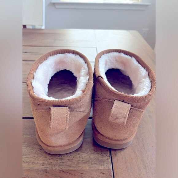 Women's Tan Ankle Boots - Picture 5 of 10